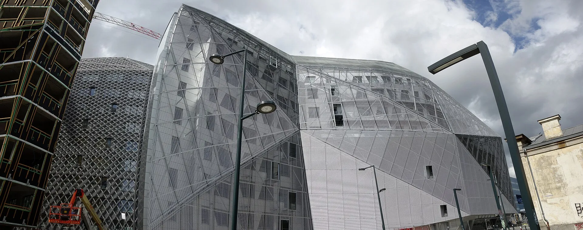 Immeubles récents du quartier de la gare, EuroRennes
